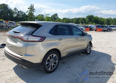 2018 Ford Edge Titanium from USA, damaged, VIN 2FMPK4K84JBB93204